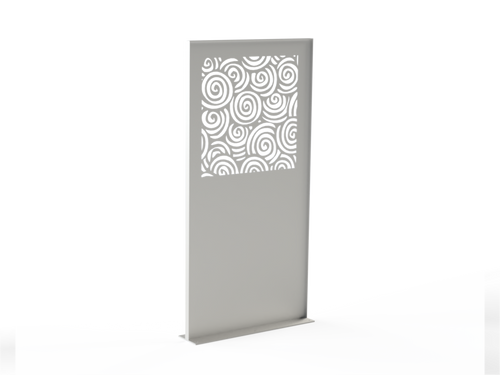 Sichtschutzwand Schnecke