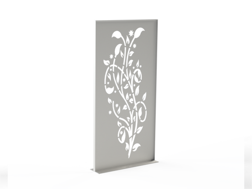 Sichtschutzwand Pflanze Stern