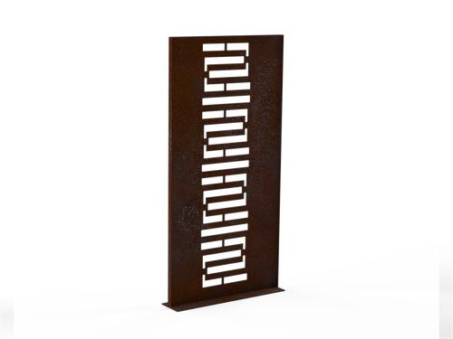 Sichtschutzwand Geoform