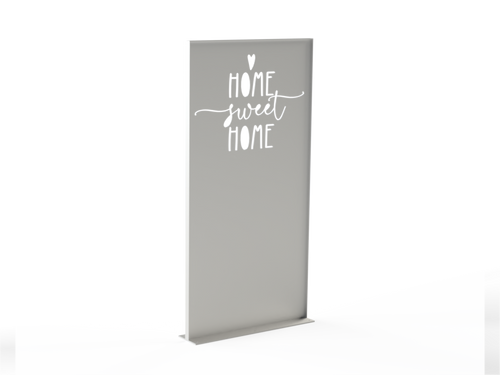 Sichtschutzwand Sweet Home