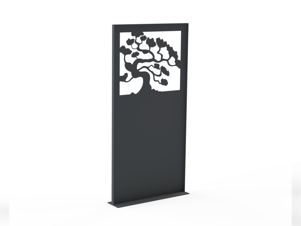 Sichtschutzwand Bonsai Baum