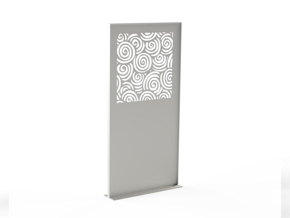 Sichtschutzwand Schnecke