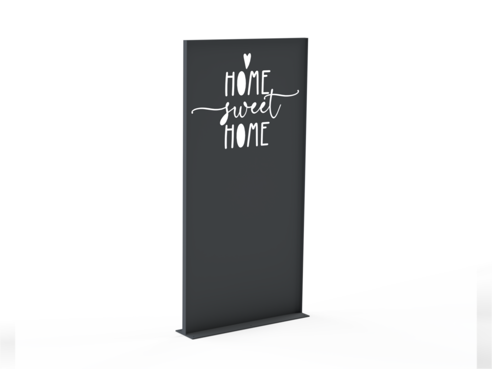 Sichtschutzwand Sweet Home