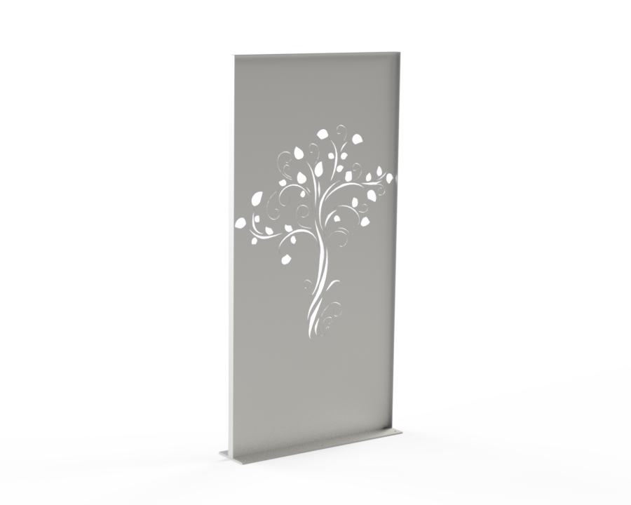 Sichtschutzwand Baum