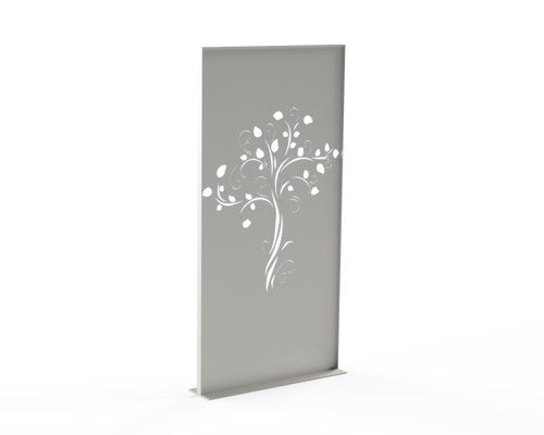 Sichtschutzwand Baum