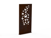 Sichtschutzwand Schmetterlinge