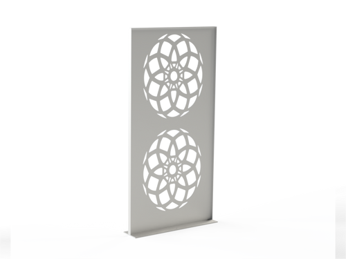 Sichtschutzwand Mandala