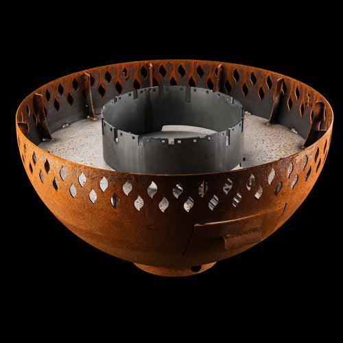 Feuerschale Edelrost Rund 80