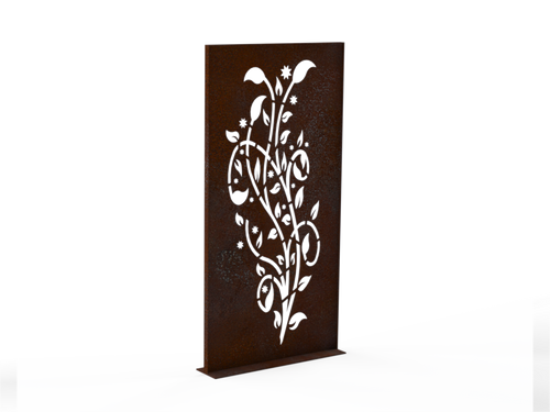 Sichtschutzwand Pflanze Stern