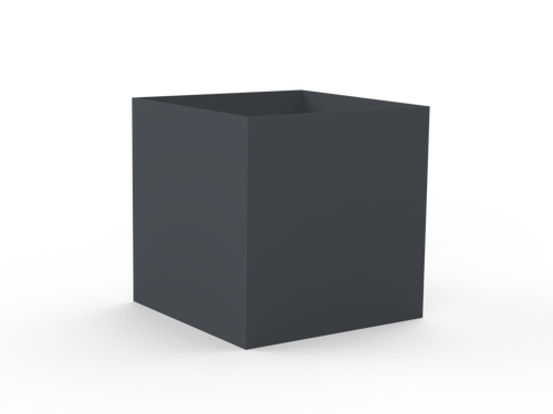 Hochbeet - Lichtgrau matt - ohne Abschlusskante