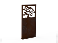 Sichtschutzwand Schmetterlinge