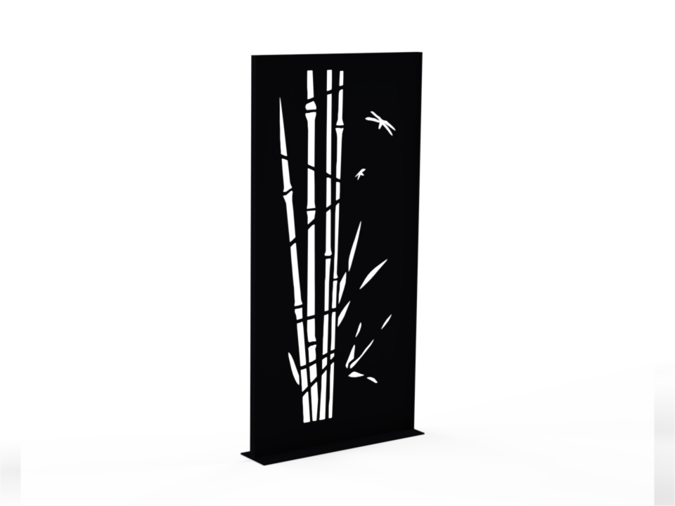 Sichtschutzwand Bambus - Variante