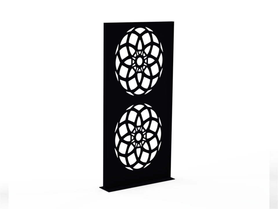 Sichtschutzwand Mandala