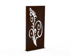Sichtschutzwand - Motiv Fantasiepflanze - Variante