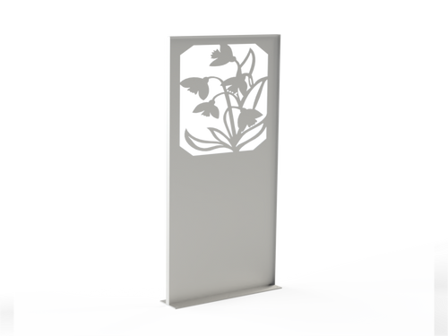 Sichtschutzwand Osterglocken