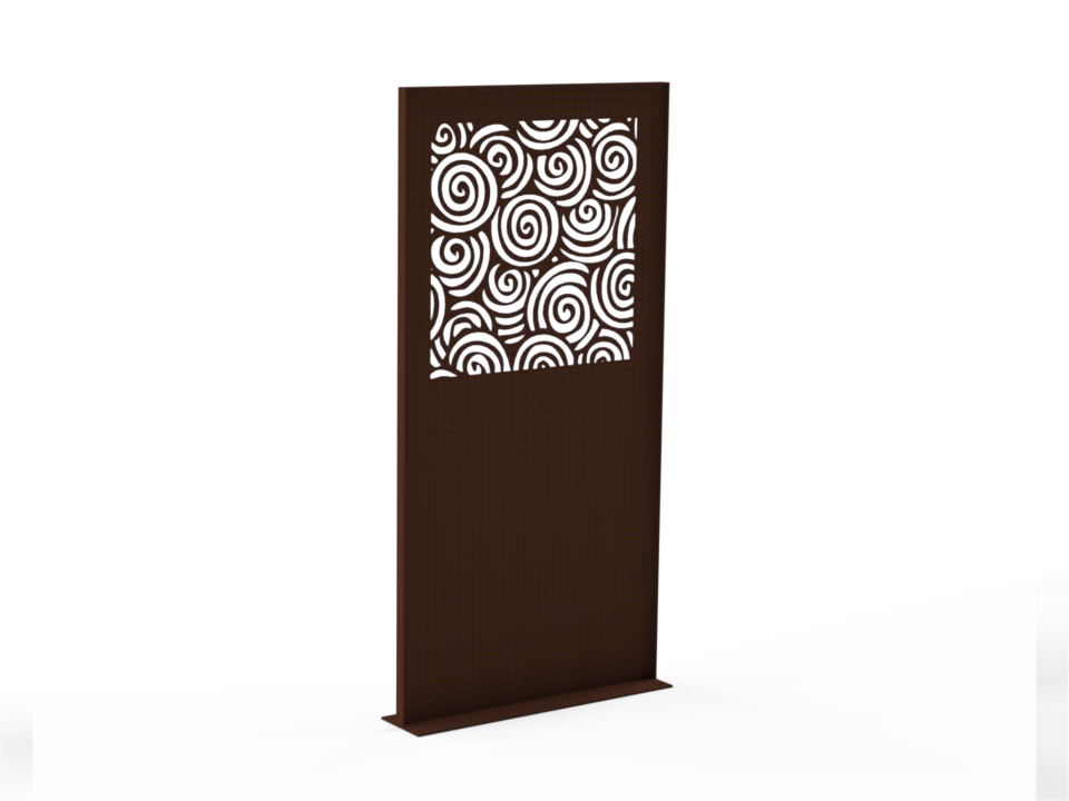 Sichtschutzwand Schnecke