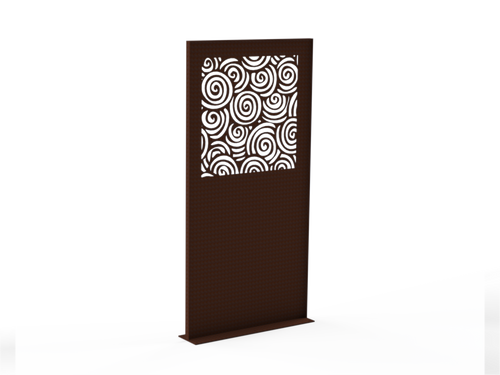 Sichtschutzwand Schnecke