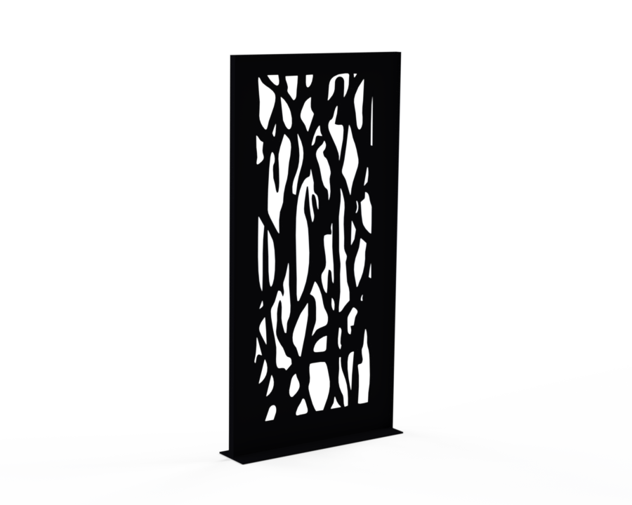 Sichtschutzwand Ornamente