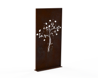 Sichtschutzwand - Motiv Baum - Variante