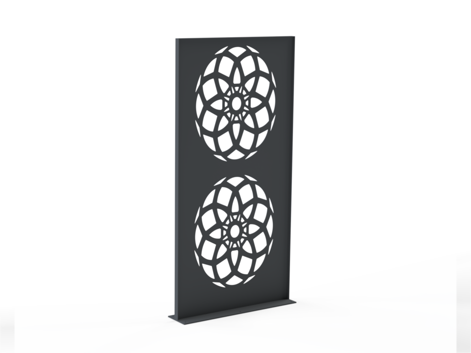 Sichtschutzwand Mandala