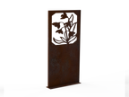 Sichtschutzwand - Motiv Osterglocken - Variante