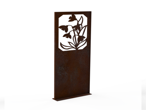 Sichtschutzwand Osterglocken