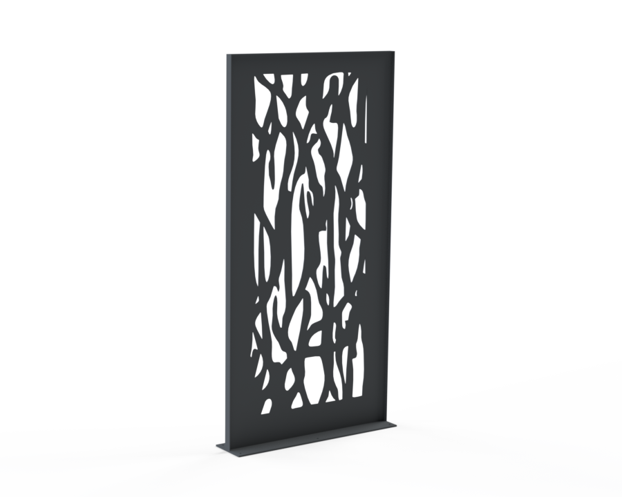 Sichtschutzwand Ornamente