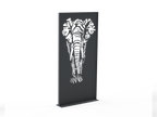 Sichtschutzwand - Motiv Elefant - Variante