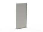 Sichtschutzwand ohne Muster