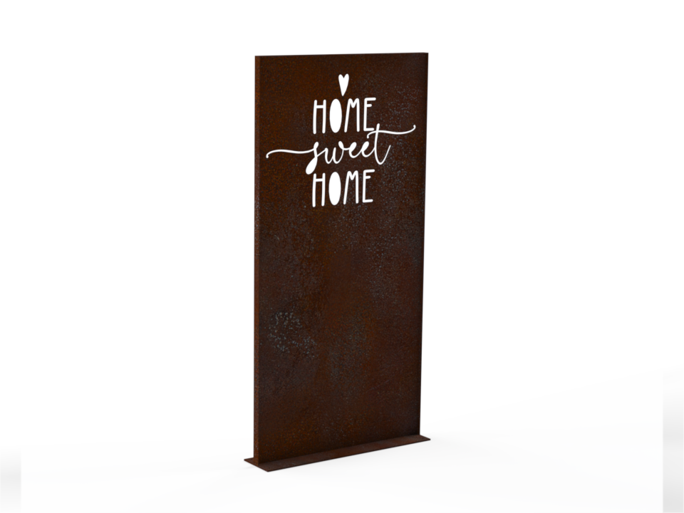 Sichtschutzwand Schmetterlinge - Variante