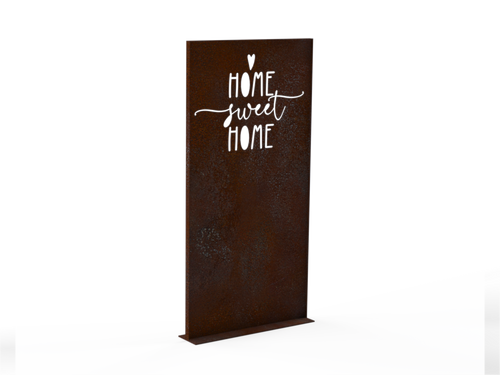 Sichtschutzwand Sweet Home