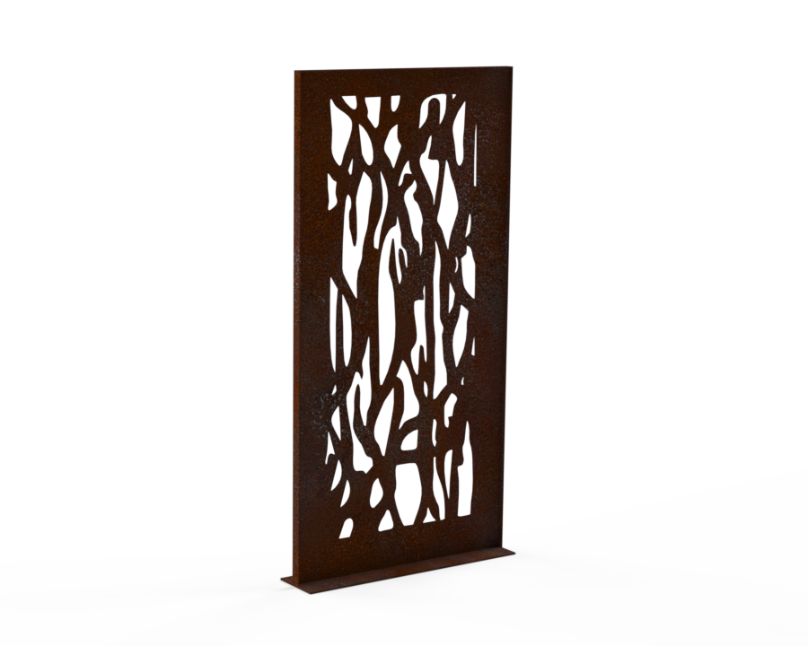 Sichtschutzwand Ornamente