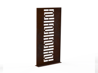 Sichtschutzwand Geoform