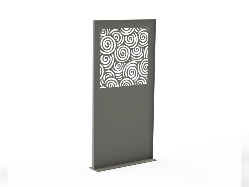 Sichtschutzwand Schnecke