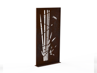 Sichtschutzwand Bambus - Variante