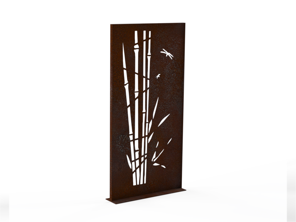 Sichtschutzwand Bambus