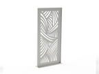 Sichtschutzwand - Motiv Geschwungene Linien - Variante