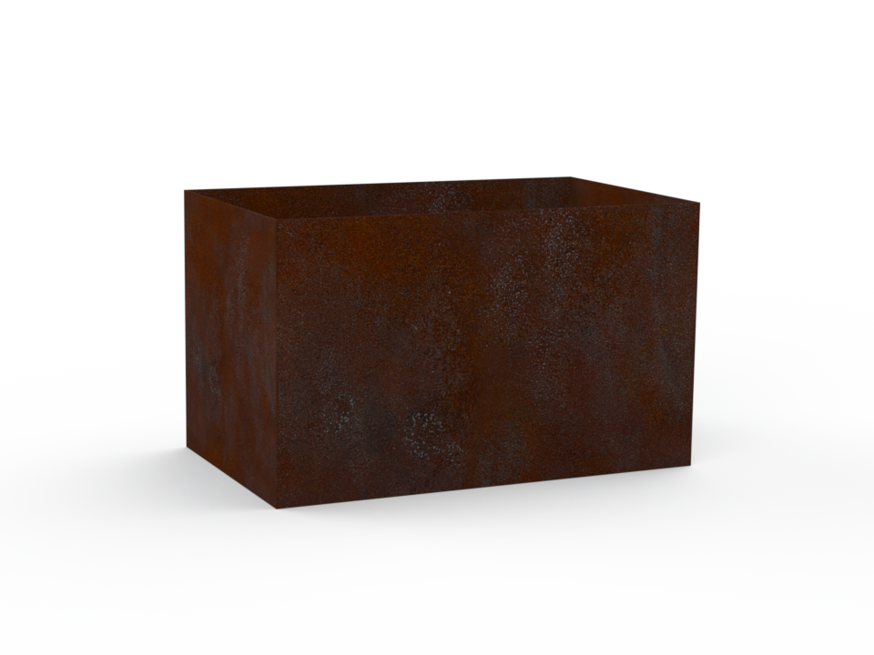 Pflanzentopf Edelrost mit Boden