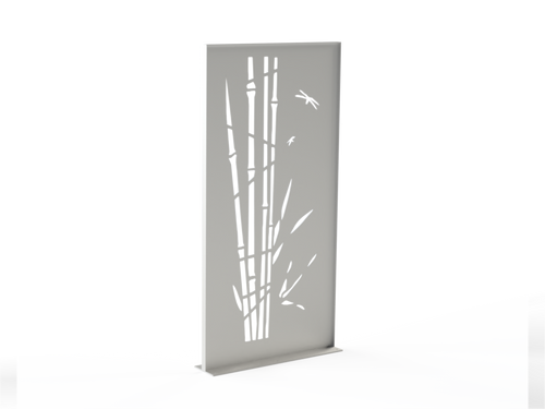 Sichtschutzwand Bambus
