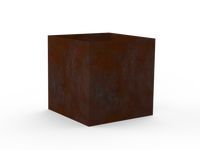 Pflanzentopf Edelrost ohne Boden - Variante