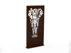 Sichtschutzwand - Motiv Elefant - Variante