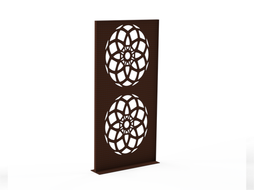 Sichtschutzwand Mandala