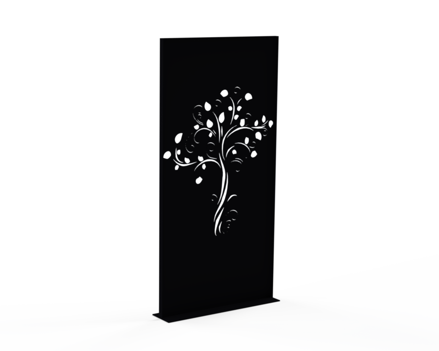 Sichtschutzwand Baum