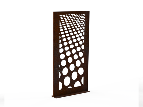 Sichtschutzwand Punkte