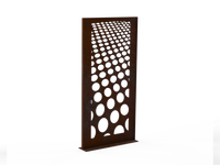 Sichtschutzwand Punkte - Variante