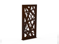 Sichtschutzwand Linien