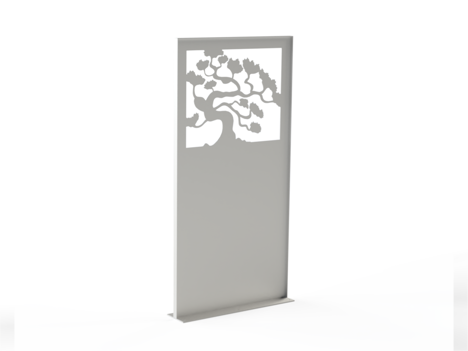 Sichtschutzwand Schmetterlinge