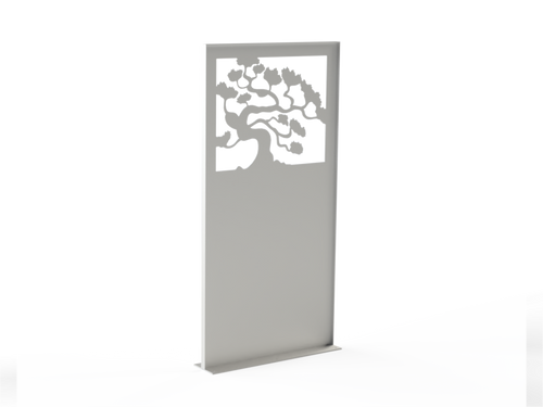 Sichtschutzwand Schmetterlinge