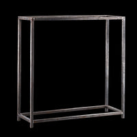 Kaminholzregal BASIC 100 × 100 cm - natürliche Rostpatina - Offen geschraubt - Variante