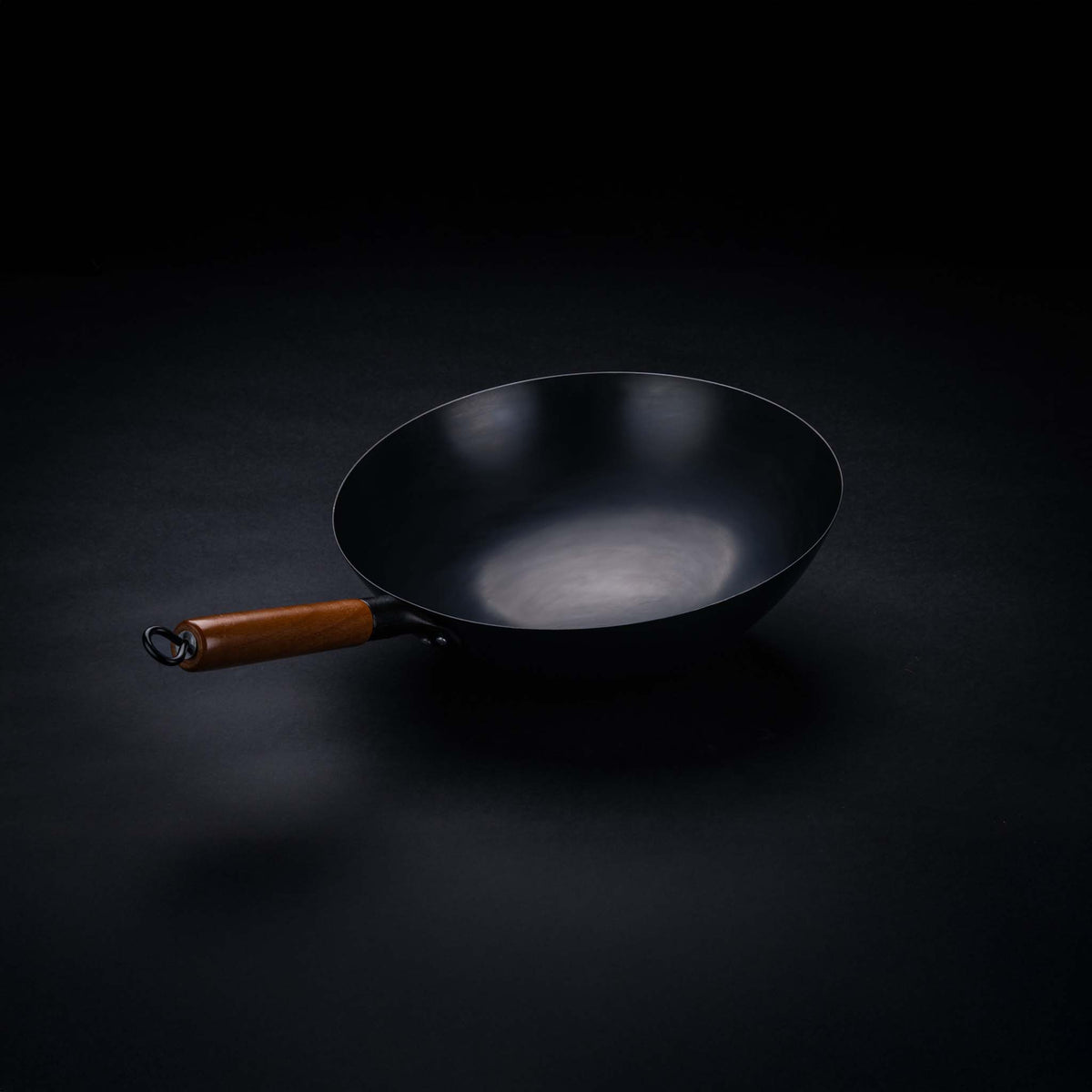 WOK-Pfanne - Eisen - Kochen direkt am Feuer - Variante